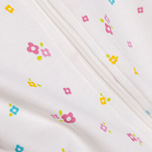 Kız Bebek Yenidoğan Patikli Tulum%100 Pamuk Fermuarlı Ekru Kız Bebek Yenidoğan Patikli Tulum%100 Pamuk Fermuarlı Ekru