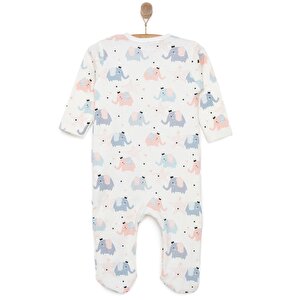 Yenidoğan Kız  Patikli Tulum Kız Bebek