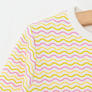 Kız Bebek Yenidoğan Patiksiz Tulum %100 Pamuk Fermuarlı Bisiklet Yaka Uzun Kol Ekru Kız Bebek Yenidoğan Patiksiz Tulum %100 Pamuk Fermuarlı Bisiklet Yaka Uzun Kol Ekru