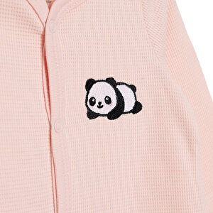 Yenidoğan Kız Patiksiz Tulum Kız Bebek