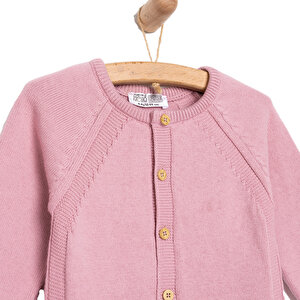 Kız Bebek Yenidoğan Patikli Tulum Triko Kumaş Düğmeli Modelli Yaka Kız Bebek Yenidoğan Patikli Tulum Triko Kumaş Düğmeli Modelli Yaka