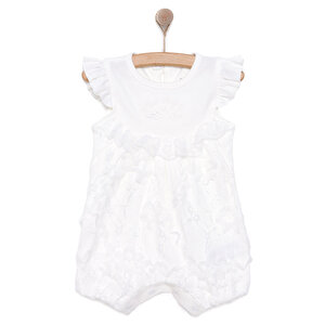 Yenidoğan Miss Angel Kısa Tulum Kız Bebek