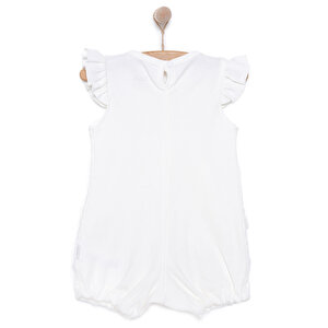 Yenidoğan Miss Angel Kısa Tulum Kız Bebek