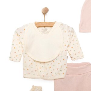 Yenidoğan Organic My Mushroom 5li Hastane Çıkışı Kız Kız Bebek Yenidoğan Organic My Mushroom 5li Hastane Çıkışı Kız Kız Bebek