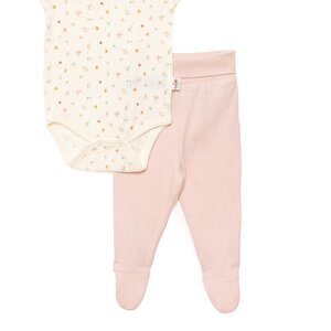 Yenidoğan Organic My Mushroom Kız Body-Patikli Alt Kız Bebek Yenidoğan Organic My Mushroom Kız Body-Patikli Alt Kız Bebek