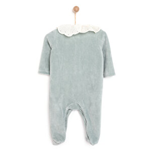 Yenidoğan Perfect Kadife Patikli Tulum Kız Bebek Yenidoğan Perfect Kadife Patikli Tulum Kız Bebek