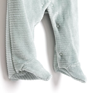 Yenidoğan Perfect Kadife Patikli Tulum Kız Bebek Yenidoğan Perfect Kadife Patikli Tulum Kız Bebek