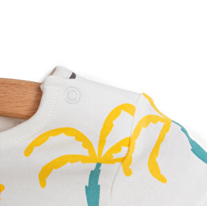 Yenidoğan Tshirt-Patiksiz Alt 2li Takım Erkek Bebek Yenidoğan Tshirt-Patiksiz Alt 2li Takım Erkek Bebek