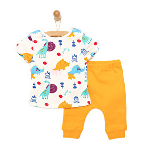 HelloBaby Yenidoğan Tshir, Turuncu, 3 Ay