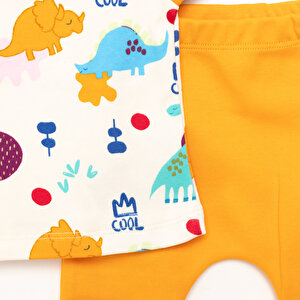 Yenidoğan Tshirt-Patiksiz Alt Erkek Bebek