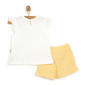 Yenidoğan Tshirt-Şort Kız Bebek