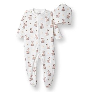 HelloBaby Yenidoğan Tulum-Şa, Ekru, 3 Ay