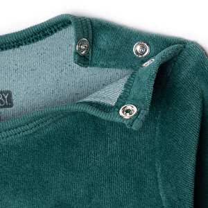 Yenidoğan Kadife Patikli Tulum Yenidoğan Kadife Patikli Tulum