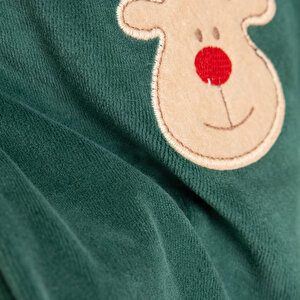 Yenidoğan Kadife Patikli Tulum