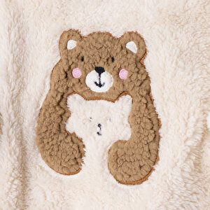 Unisex Yenidoğan Sweatshirt-Patiksiz Alt Wellsoft Örme Bisiklet Yaka Uzun Kol Patiksiz Paça