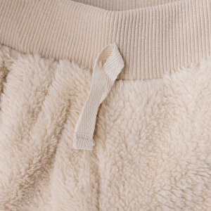 Unisex Yenidoğan Sweatshirt-Patiksiz Alt Wellsoft Örme Bisiklet Yaka Uzun Kol Patiksiz Paça