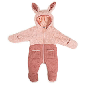 Yenidoğan Welsoft Patikli Tulum Kız Bebek