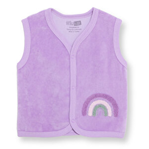 HelloBaby Yenidoğan Yelek, Mor, 1 - 3 Ay