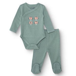 HelloBaby Yenidoğan Zıb, Yeşil, 0 - 1 Ay