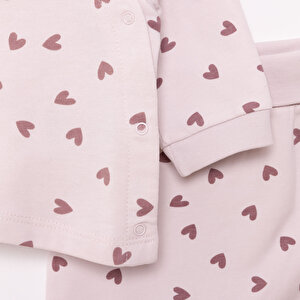 Yenidoğan Zıbın-Rahat Bel Patiksiz Alt 2li Takım Unisex Yenidoğan Zıbın-Rahat Bel Patiksiz Alt 2li Takım Unisex