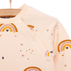 Yenidoğan Zıbın-Rahat Bel Patiksiz Alt 2li Takım Unisex