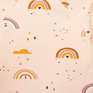 Yenidoğan Zıbın-Rahat Bel Patiksiz Alt 2li Takım Unisex