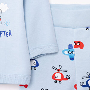 Yenidoğan Zıbın-Şapka-Patikli Alt Erkek Bebek Yenidoğan Zıbın-Şapka-Patikli Alt Erkek Bebek