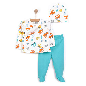 HelloBaby Erkek Zıbın-Ş, Ekru, Yenidoğan