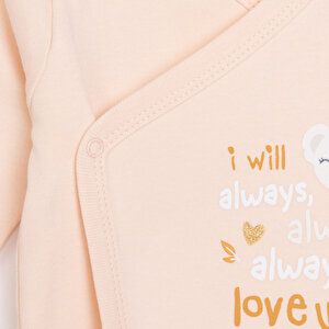 Yenidoğan Zıbın-Şapka-Patikli Alt Kız Bebek