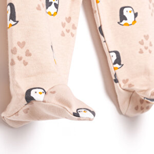 Yenidoğan Zıbın-Şapka-Patikli Alt Kız Bebek