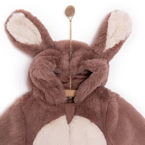 YenidoğanmKız Peluş Patikli Tulum Kız Bebek