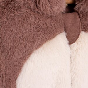 YenidoğanmKız Peluş Patikli Tulum Kız Bebek