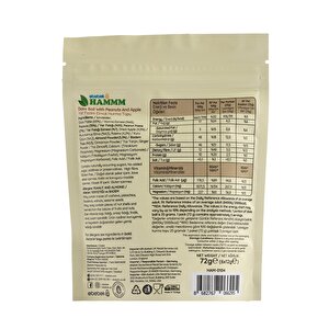 Yer Fıstıklı Elmalı Hurma Topu 72 gr.