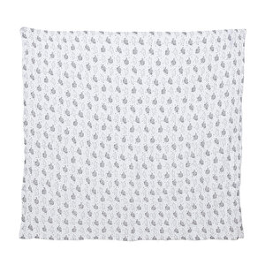 Yıldız Bulut Kuzu Desenli Unisex Müslin Battaniye Unisex