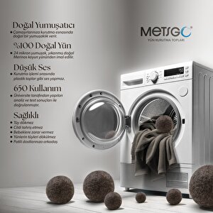 Yün Kurutma Topu 3'lü Set (Koyu Renkli Çamaşırlar) Yün Kurutma Topu 3'lü Set (Koyu Renkli Çamaşırlar)