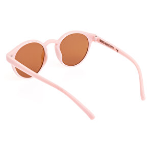 Yuvarlak Çerçeveli Güneş Gözlüğü Kız Bebek Kız Bebek
