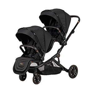 Prego İbiza Plus İkiz Bebek Araba, Siyah
