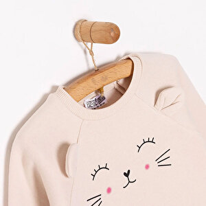 Yenidoğan Kız Figürlü Patiksiz Tulum Kız Bebek