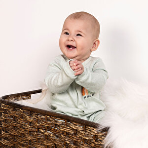 Yenidoğan Kız Patikli Tulum Kız Bebek