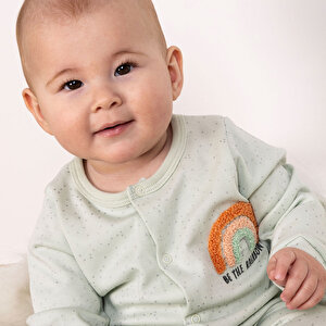 Yenidoğan Kız Patikli Tulum Kız Bebek