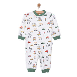 Yenidoğan Erkek Patiksiz Tulum Erkek Bebek