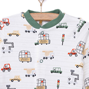 Yenidoğan Erkek Patiksiz Tulum Erkek Bebek