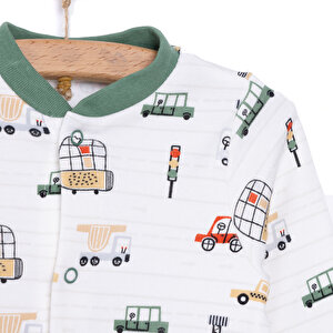 Yenidoğan Erkek Patiksiz Tulum Erkek Bebek