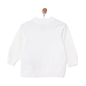 Yenidoğan Kız Kedi Sweatshirt Unisex