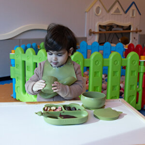 Beslenme Seti Olive Green (MamMa, HamHam, BuBu, KitTen, Bibsy) Beslenme Seti Olive Green (MamMa, HamHam, BuBu, KitTen, Bibsy)