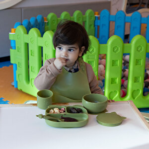 Beslenme Seti Olive Green (MamMa, HamHam, BuBu, KitTen, Bibsy) Beslenme Seti Olive Green (MamMa, HamHam, BuBu, KitTen, Bibsy)