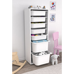 Zola 7 Sepetli Çok Amaçlı Oyuncak Dolabı