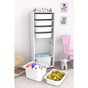 Zola 7 Sepetli Çok Amaçlı Oyuncak Dolabı