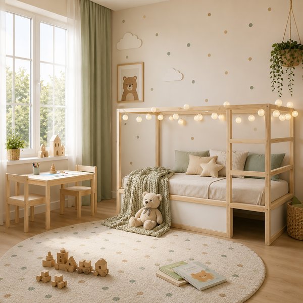 2in1 Montessori Karyola 90x190 cm