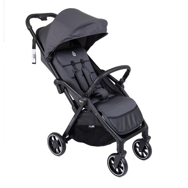 Quick Kolay Katlanan Bebek Arabası Tek Elle Katlanabilir, Ultra Hafif, 360° Dönebilen Tekerlek, 0-22 kg, Antrasit